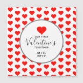 Eerste Valentijnsdag samen hartstikke gepersonalis (Voorkant)