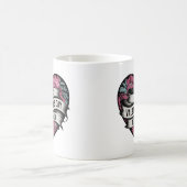 Eerste Valentijnsdag samen hartvormig ontwerp Koffiemok (Center)