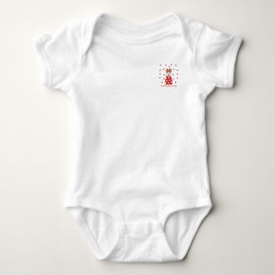 Eerste Valentijnsdag Wire Fox Terrier Dog Romper