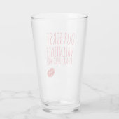 EERSTE VALENTIJNSE ALS DE HEER MR. EN MEVROUW. LO GLAS (Achterkant)