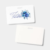 Eerste Valentijnse Badge (Voor- en achterkant)