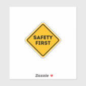 EERSTE VEILIGHEID STICKER (Vel)