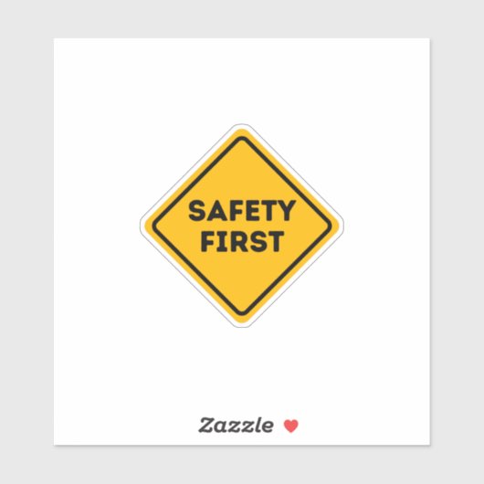 EERSTE VEILIGHEID STICKER (Vel)