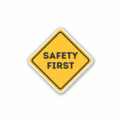 EERSTE VEILIGHEID STICKER (Voorkant)