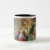 Eerste verdeling van de zaadjes van het Legion of  Tweekleurige Koffiemok (Center)