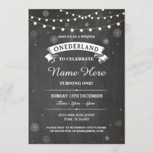 Eerste verjaardag 1 Wonderland Onederland Partij U Kaart