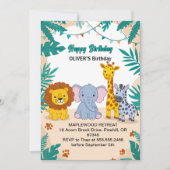 Eerste verjaardag 1e verjaardag kaart (Voorkant)