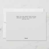 Eerste verjaardag 4 Fotocollage geboorteaankondigi Feestdagenkaart (Achterkant)