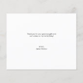 Eerste verjaardag Aangepast fotobericht (Achterkant)