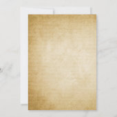 Eerste verjaardag Alice in Wonderland Kaart (Achterkant)