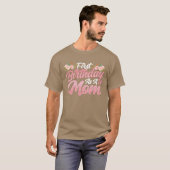 Eerste Verjaardag Als Een Moederfeest Moeder Mama  T-shirt (Voorkant volledig)