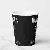 Eerste verjaardag: Art Deco Style + aangepaste naa Papieren Bekers (Rechts)