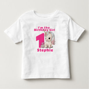 Eerste verjaardag Baby gepersonaliseerd Kinder Shirts