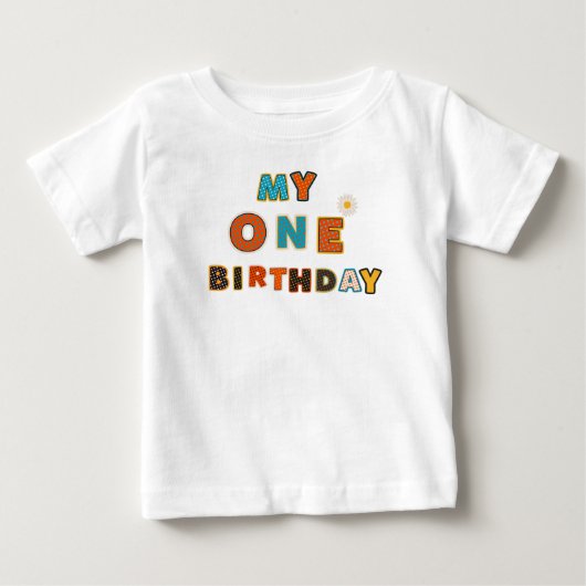 Eerste verjaardag Baby Girl (Voorkant)