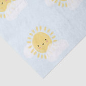 Eerste Verjaardag Baby shower Sunshine Schattigee  Tissuepapier (Detail)
