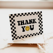 Eerste verjaardag bedankje, één gelukkige kerel bedankkaart