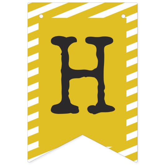 Eerste verjaardag BIG ONE Boy Vlaggetjes (Tweede vlag)