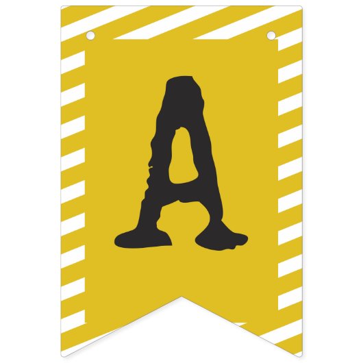 Eerste verjaardag BIG ONE Boy Vlaggetjes (Derde vlag)