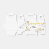 Eerste verjaardag bij bedankdoosjes (Uitgevouwen)