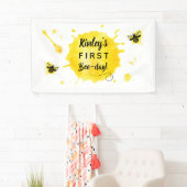 Eerste verjaardag Bijendag eerste verjaardag Spandoek (Insitu)