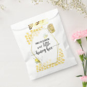 EERSTE VERJAARDAG, BIJENFEEST, BIJENTHEMA BEDANKZAKJE (Gezegeld)