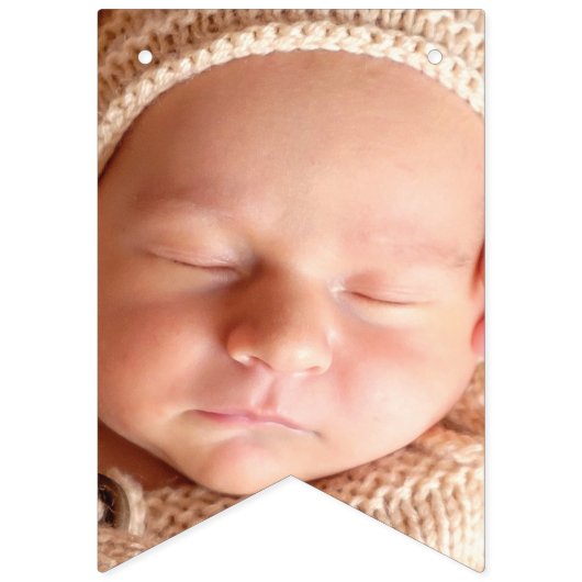 Eerste verjaardag Blauw | Foto van 12 maanden Vlaggetjes (Eerste vlag)