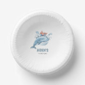 Eerste verjaardag Blauwe Partij Papieren Kommen (Voorkant)