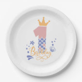 Eerste verjaardag bord van uw kind 1 jaar (Voorkant)