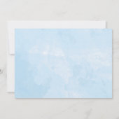 Eerste verjaardag boys Nautical Blue Lighthouse (Achterkant)