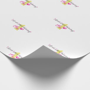 Eerste verjaardag cadeaupapier