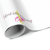 Eerste verjaardag cadeaupapier (Rol Hoek)