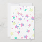 Eerste verjaardag Cute Kittens Kaart (Achterkant)