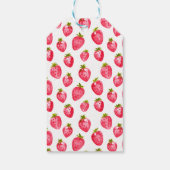 Eerste verjaardag Dank je wel Cadeaulabel (Achterkant)