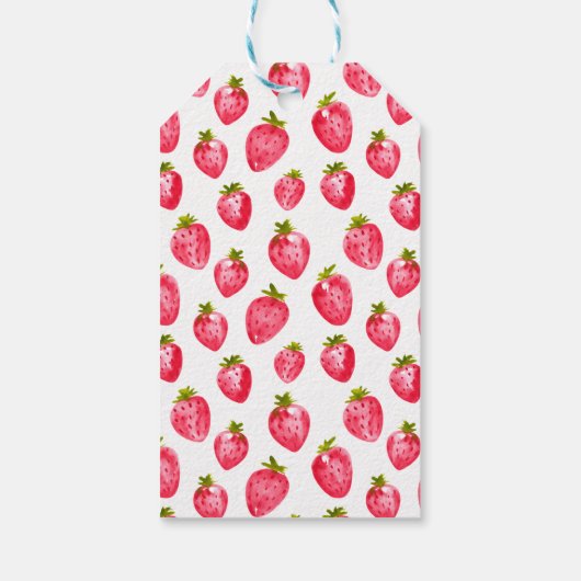 Eerste verjaardag Dank je wel Cadeaulabel (Achterkant)