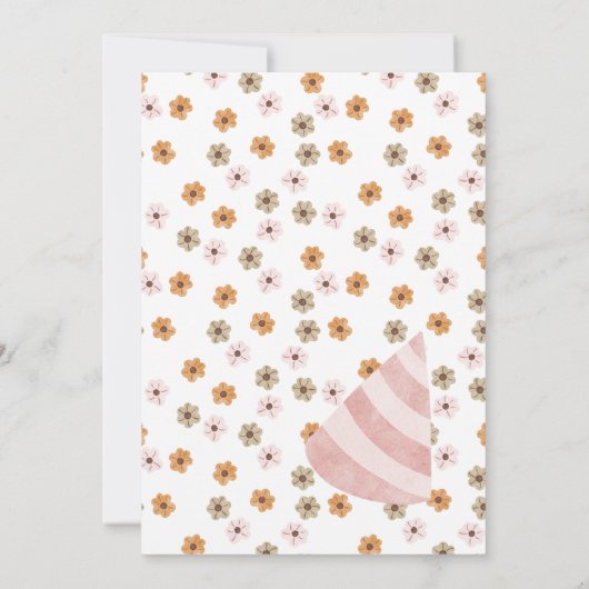 Eerste Verjaardag Een Gekke Gans, Kaart (Achterkant)