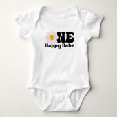 Eerste verjaardag Een gelukkige baby T-shirt (Voorkant)