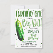 Eerste verjaardag: een grote uitnodiging (Voorkant)