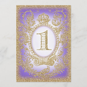 Eerste verjaardag een keer op een tijd prinses Paa Kaart