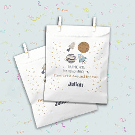 Eerste verjaardag, eerste baan rond de zon! bedankzakje