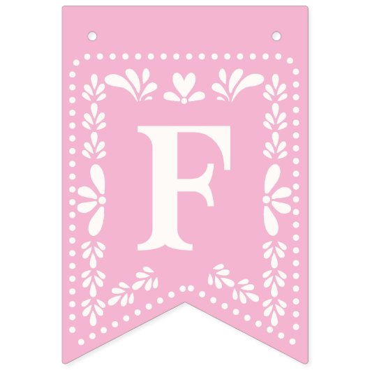 Eerste verjaardag Fiesta Party Bunting Banner Deco (Eerste vlag)