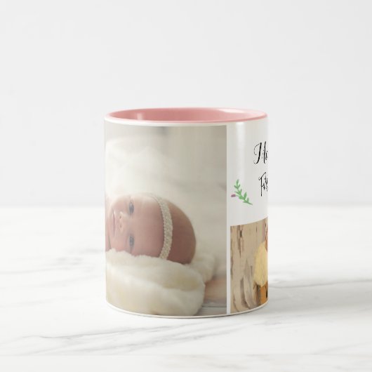 Eerste verjaardag Foto Mok (Center)