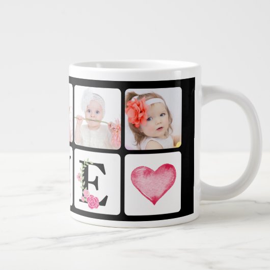 Eerste verjaardag Foto van de geboorte Mok (Rechts)