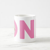 Eerste verjaardag Foto Verjaardag Koffiemok (Center)