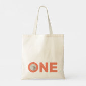 Eerste verjaardag foto verjaardagsfeestzak tote bag (Achterkant)