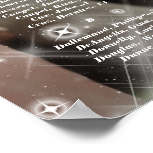 Eerste verjaardag foto zitkaart 1e verjaardag poster (Hoek)