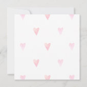  eerste verjaardag fotouitnodiging kaart (Achterkant)