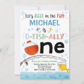 Eerste verjaardag Gevist feest Kaart (Voorkant)