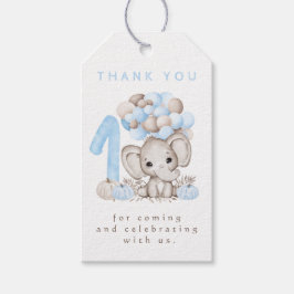 Eerste verjaardag Herfst Jongen Dank je Label Cadeaulabel