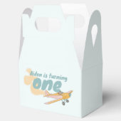 Eerste Verjaardag, hondenliefhebber, vliegtuiglief Bedankdoosjes (Geopend)
