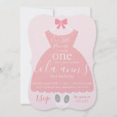 EERSTE VERJAARDAG INVITE KAART (Voorkant)